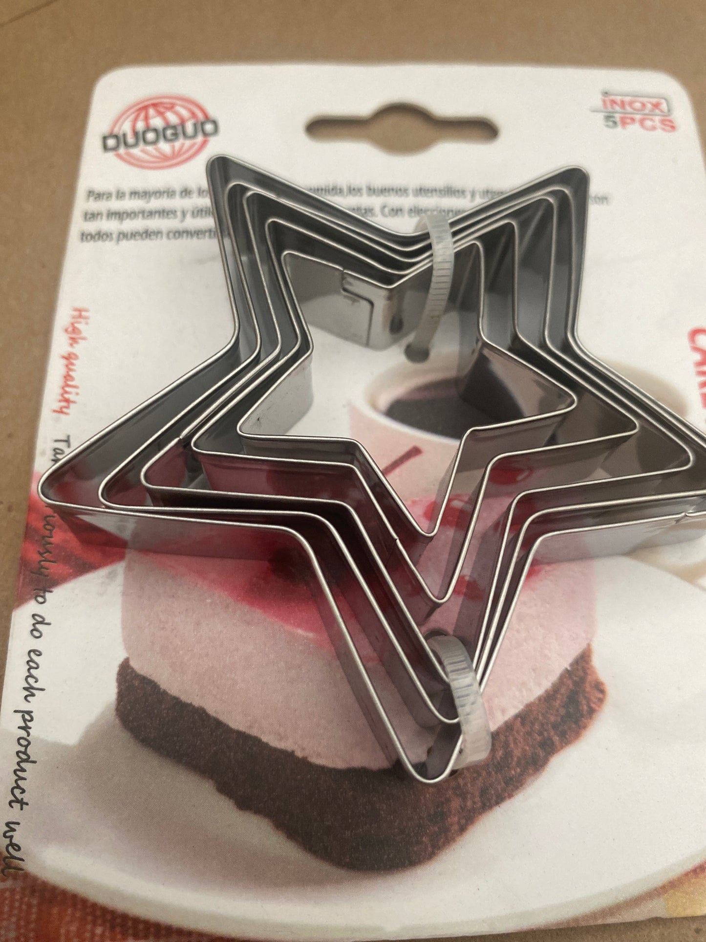 Cortador de galleta estrella