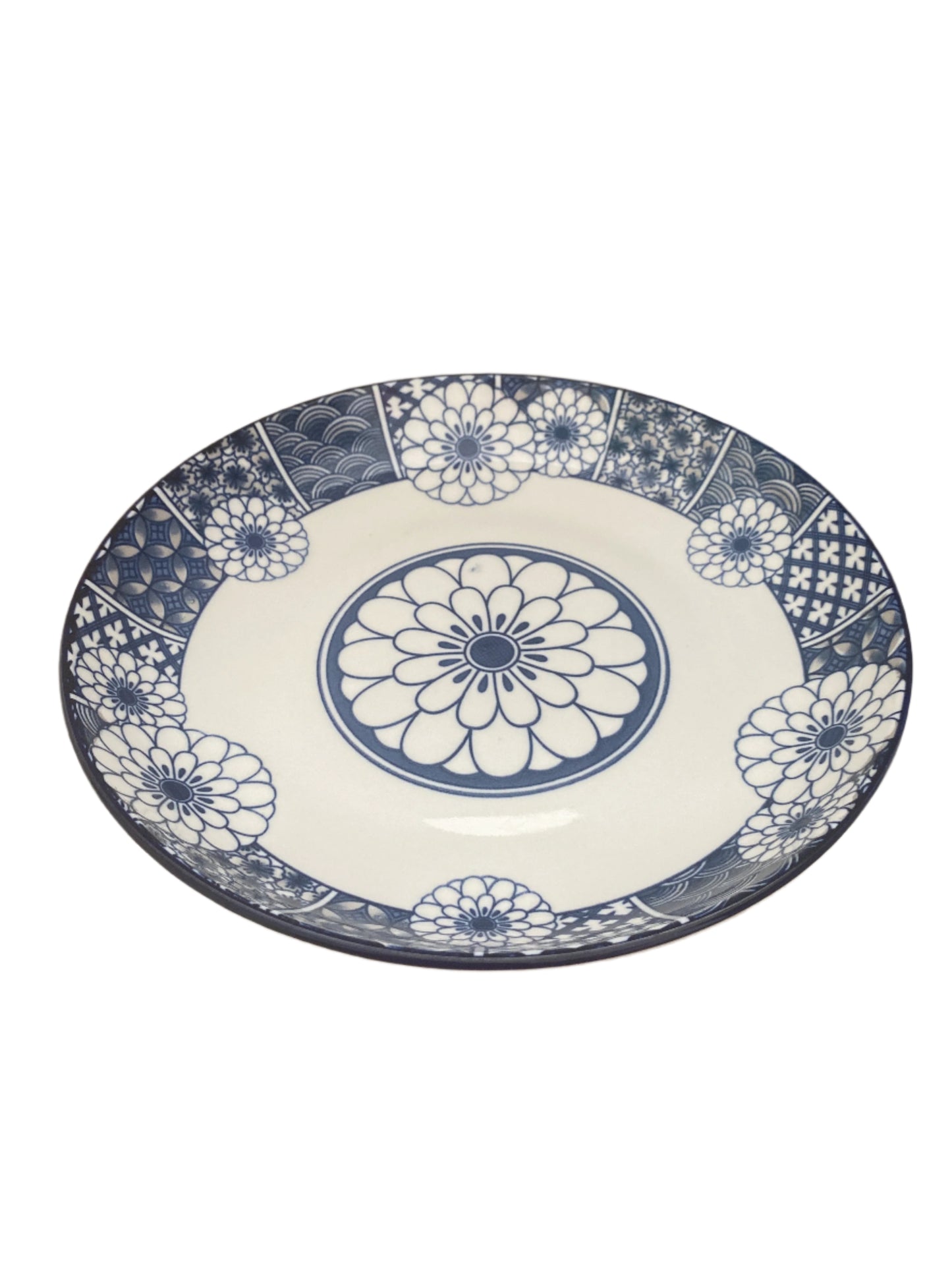 Plato Grande Azul – Elegancia y estilo en tu mesa