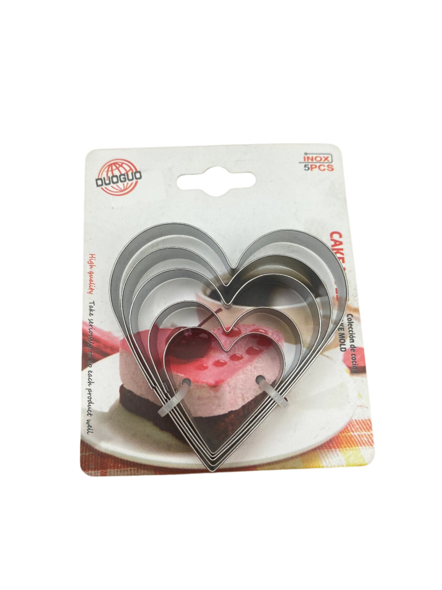 Cortador de galleta corazón