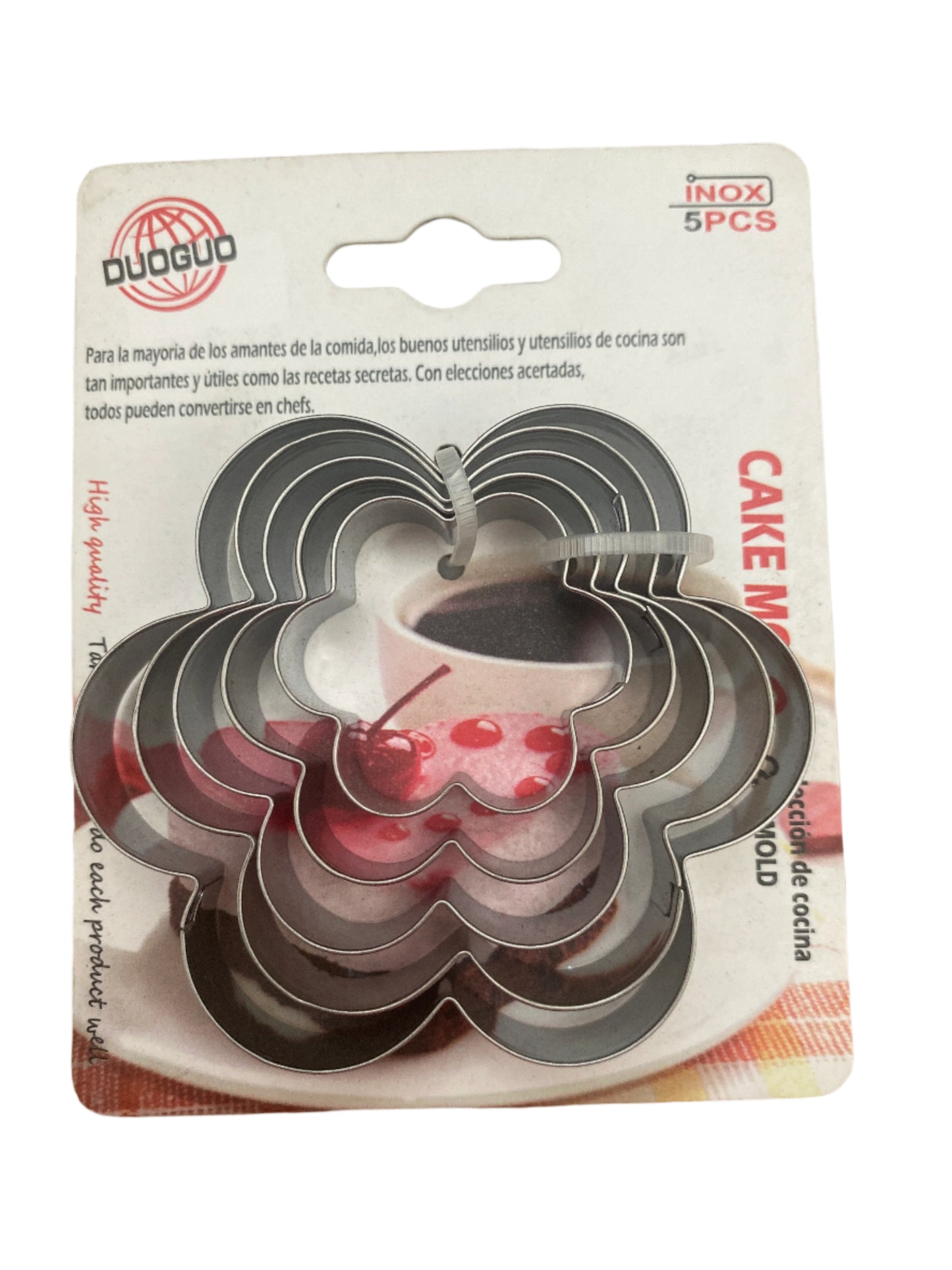 Cortador de Galletas en Forma de Flor – ¡Hornea con encanto!