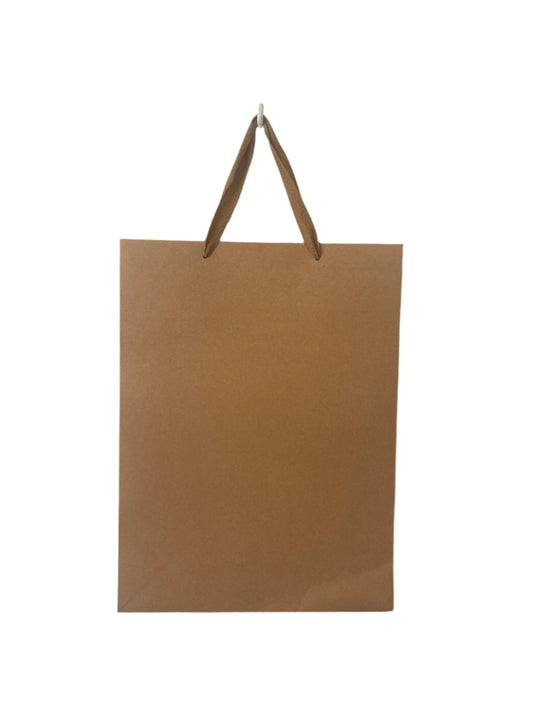 Bolsa Kraft Grande – Elegancia natural para envolver con estilo