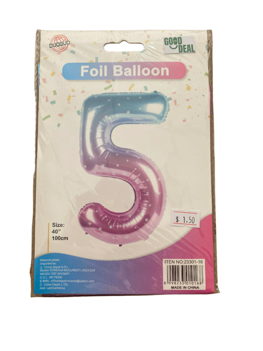 Globo 5 bicolor
