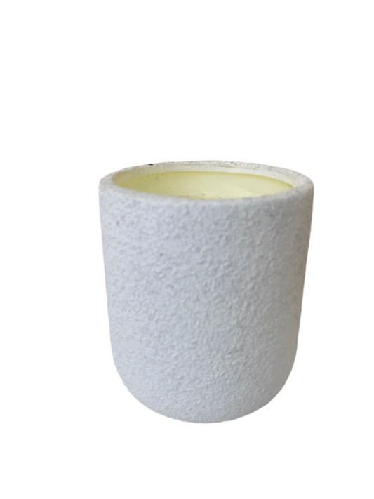 Vela en jarroncito de ceramica